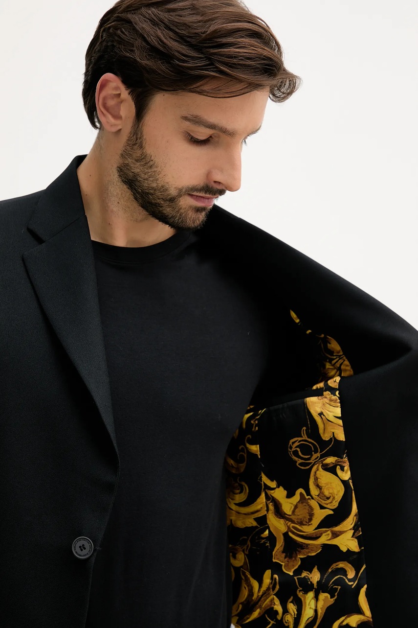 Sako s přídavkem vlny Versace Jeans Couture (obrázek 6)