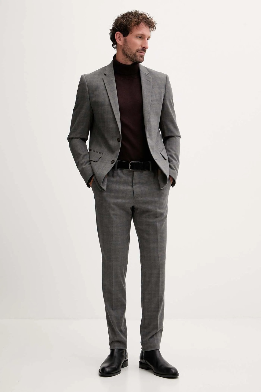 Κοστούμι Lindbergh χρώμα: γκρι, 30-606071 φωτογραφία