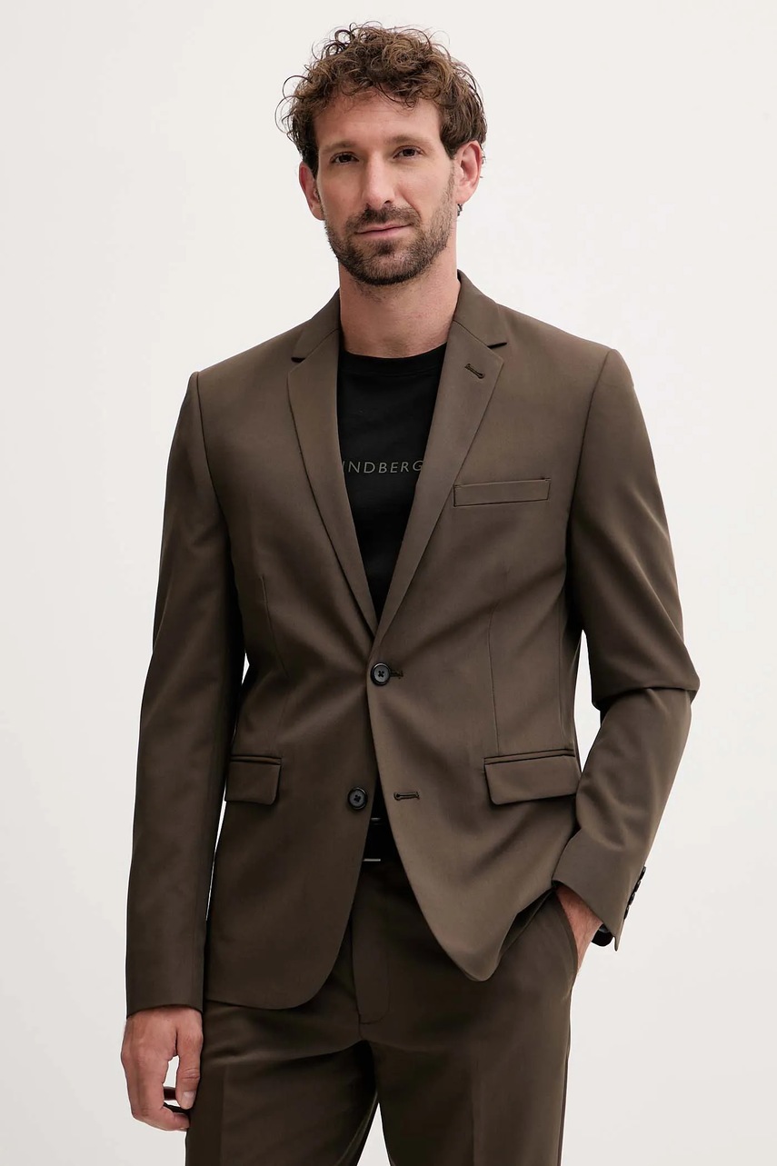 Κοστούμι Lindbergh χρώμα: πράσινο, 30-606900 φωτογραφία