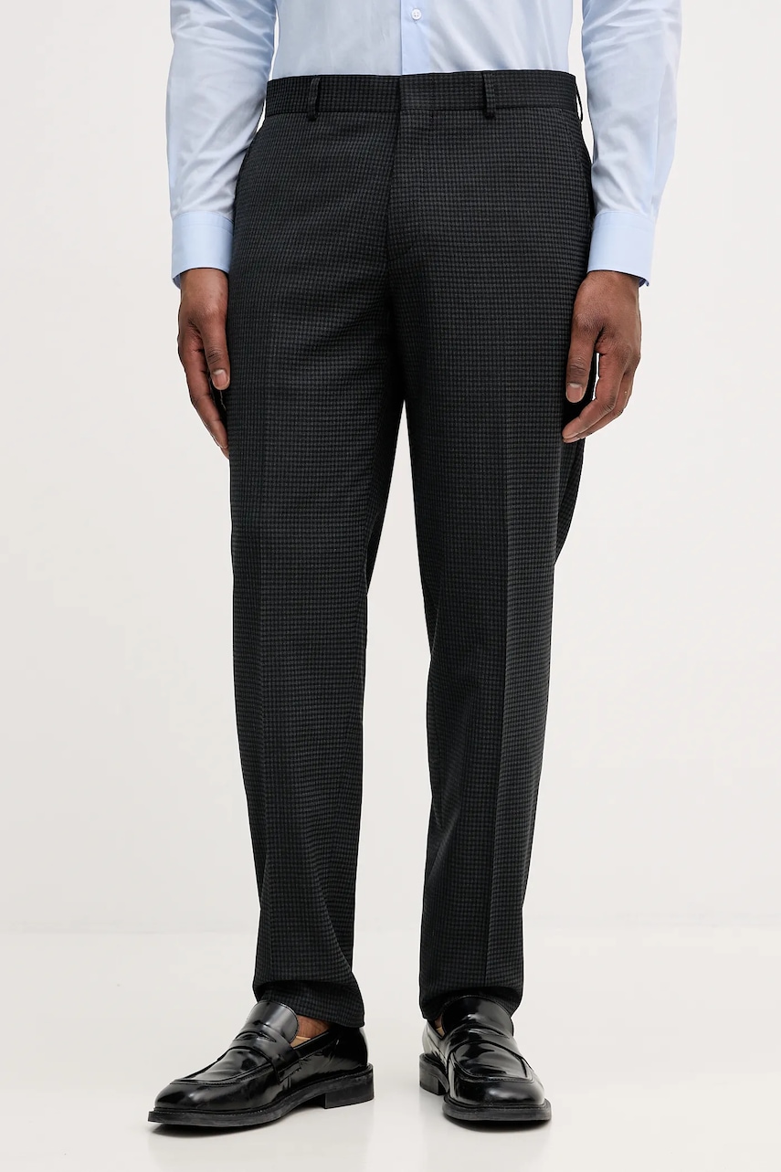 Michael Kors sacou cu lână culoarea negru, MK0SB01132