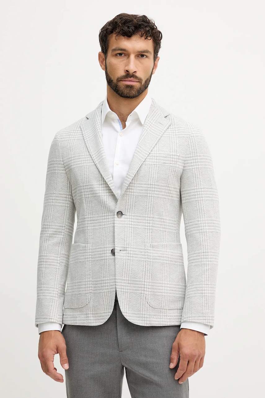 BOSS sacou culoarea gri, 50551598