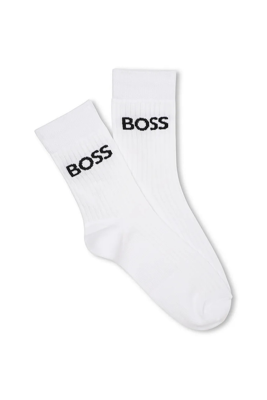 Детские носки BOSS 5 шт цвет белый J52638 Детские носки BOSS 5 шт цвет белый J52638
