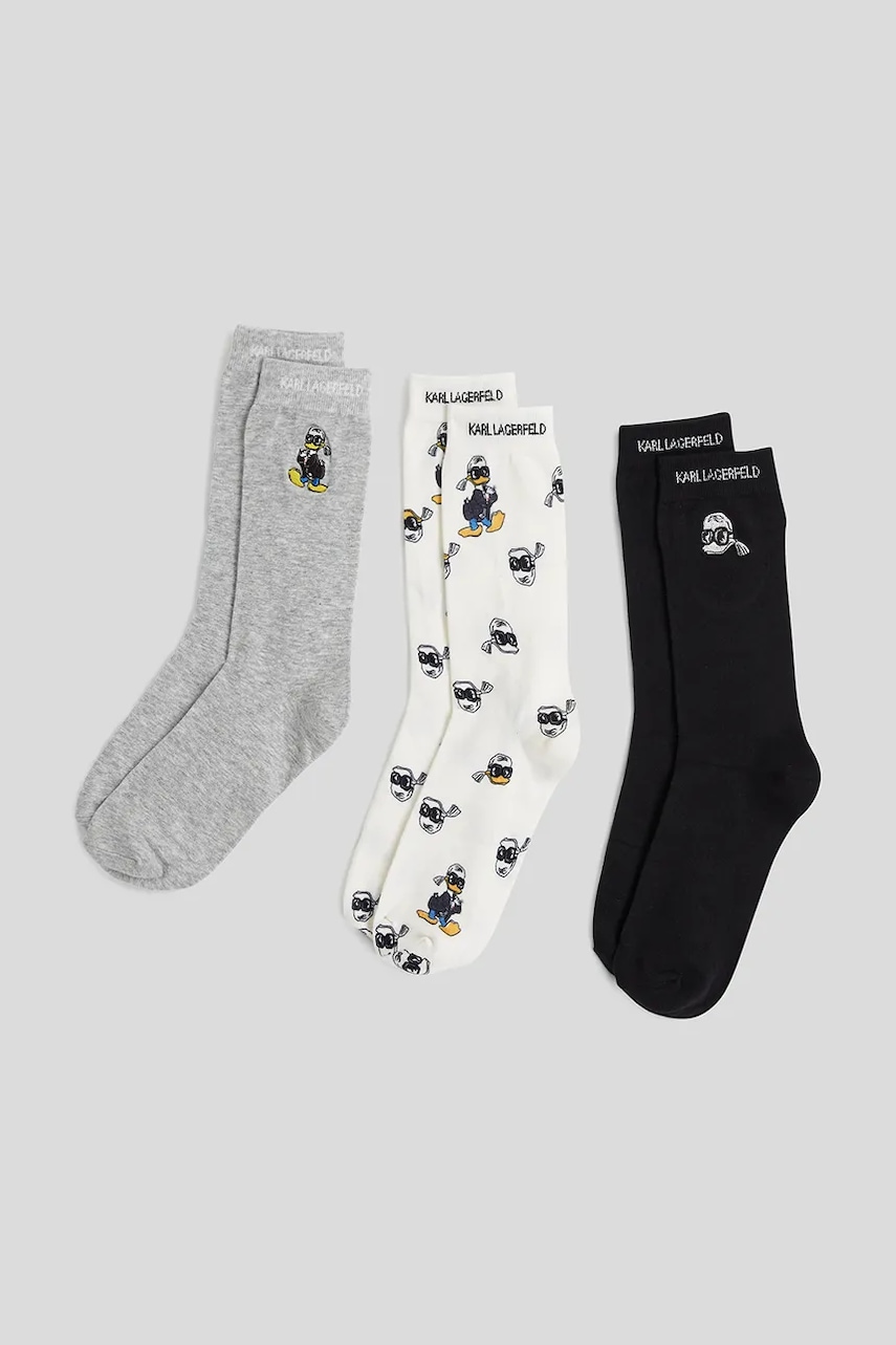 Karl Lagerfeld șosete KL X DISNEY 3-pack A3W47051
