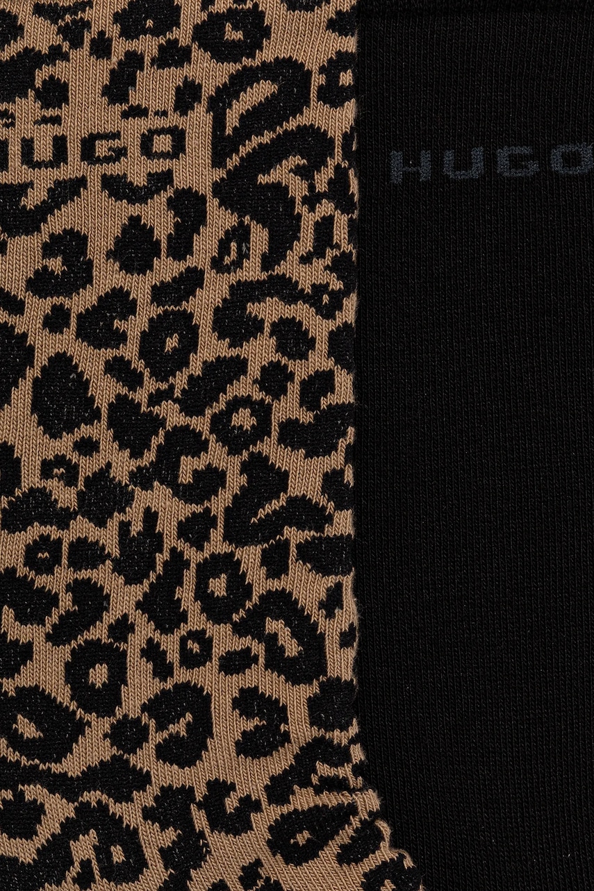 Носки HUGO 2 шт цвет чёрный 50543172 Носки HUGO 2 шт цвет чёрный 50543172