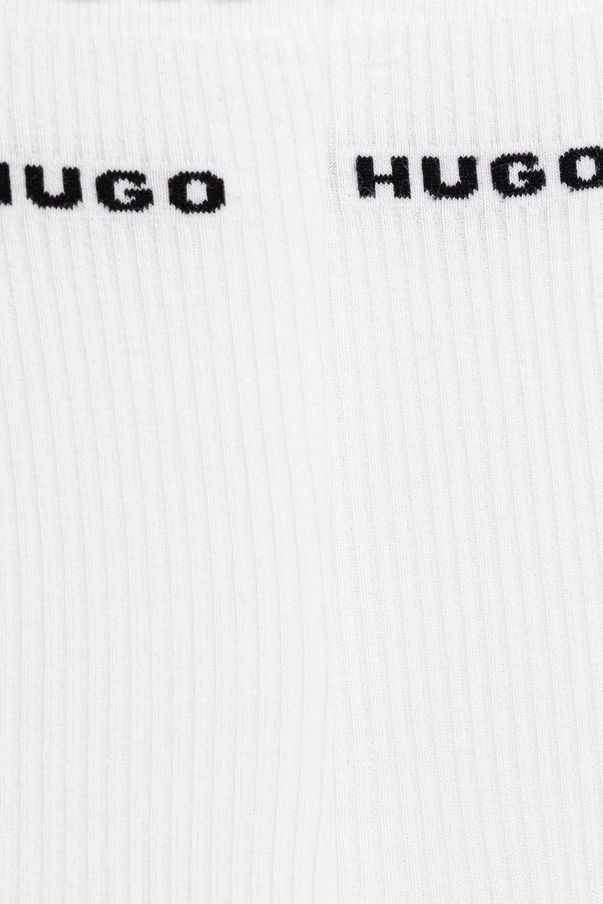 Носки HUGO 2 шт цвет белый 50543178 Носки HUGO 2 шт цвет белый 50543178