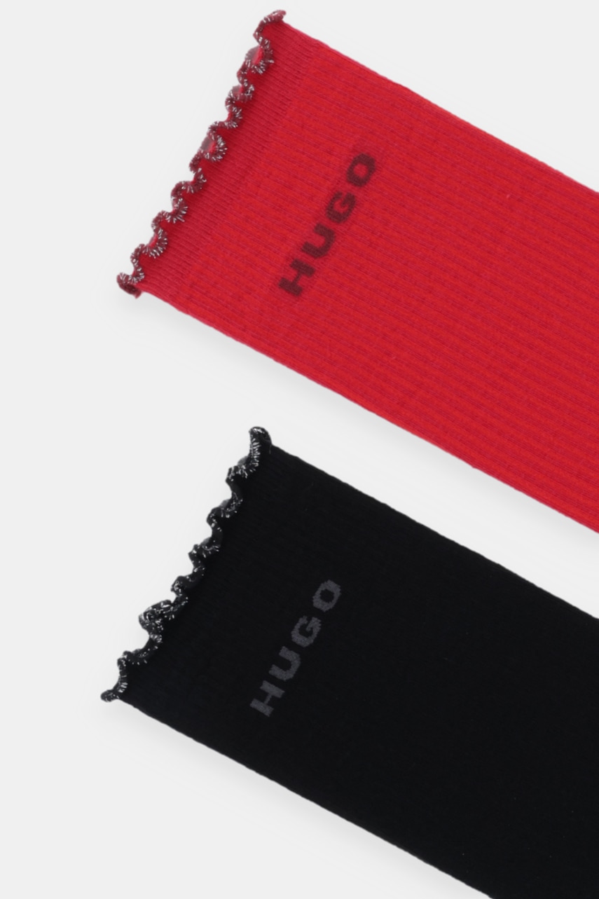 Носки HUGO 2 шт цвет красный 50543178 Носки HUGO 2 шт цвет красный 50543178