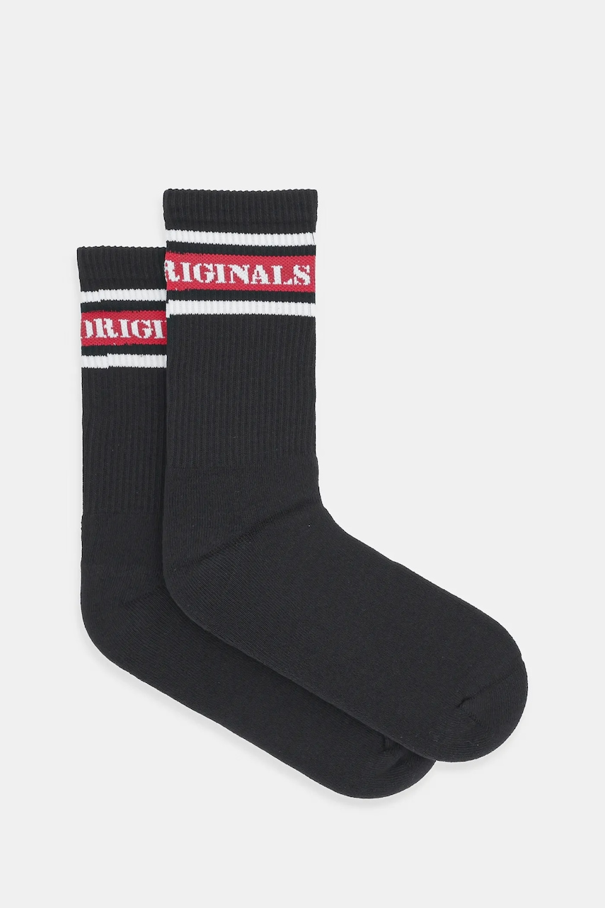 Levně Ponožky Guess Originals černá barva, M5GZ96 Z3O11