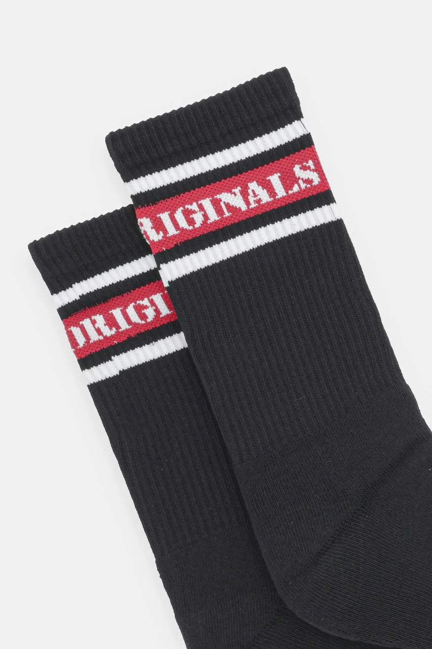 Κάλτσες Guess Originals χρώμα: μαύρο, M5GZ96 Z3O11 φωτογραφία