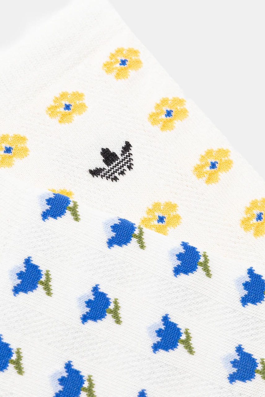 Носки adidas Originals Liberty 2 шт цвет белый JV7833 Носки adidas Originals Liberty 2 шт цвет белый JV7833