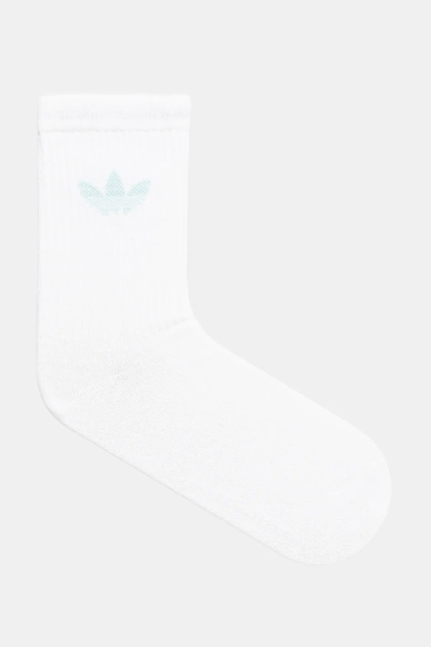 Носки adidas Originals Tie Dye Cr S 3 шт цвет розовый JY0239