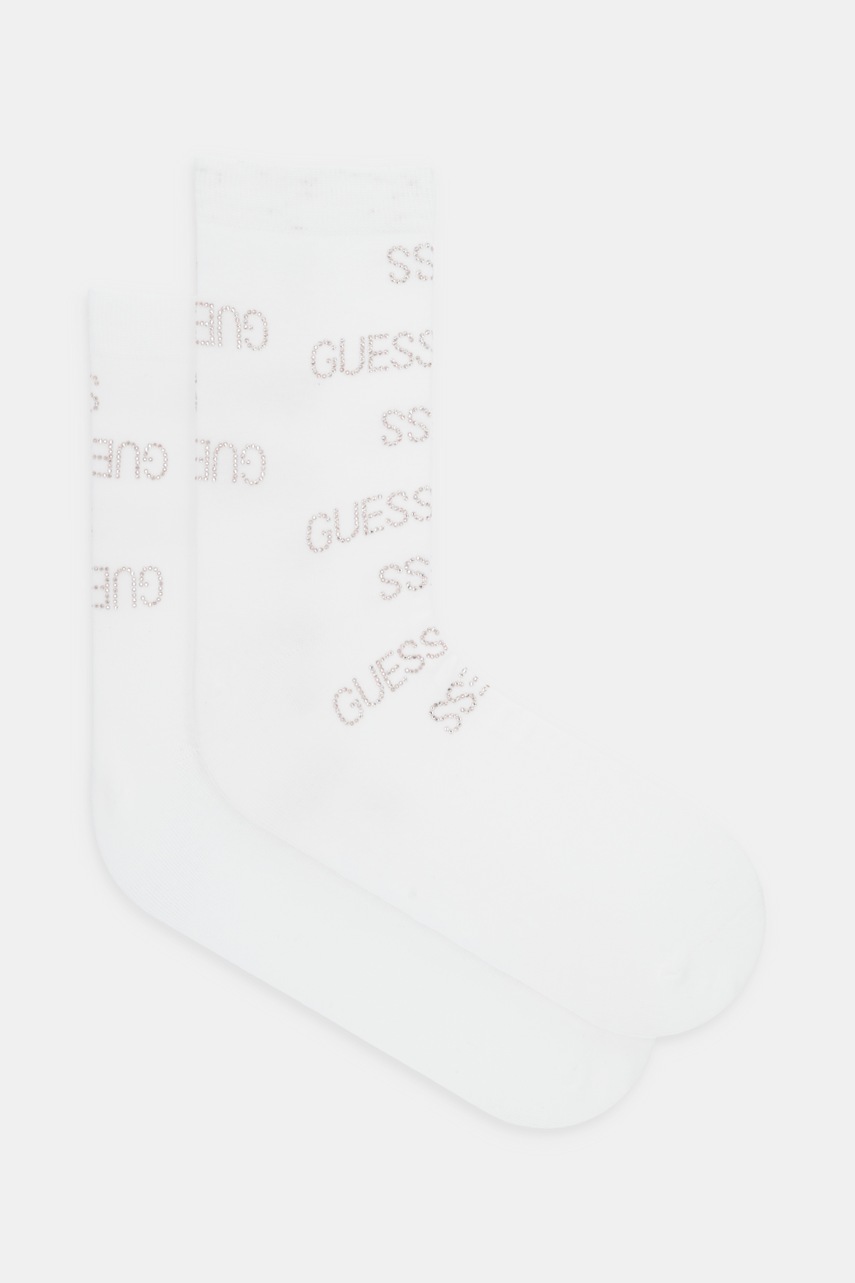 Levně Ponožky Guess bílá barva, O5BY01 KBZU0