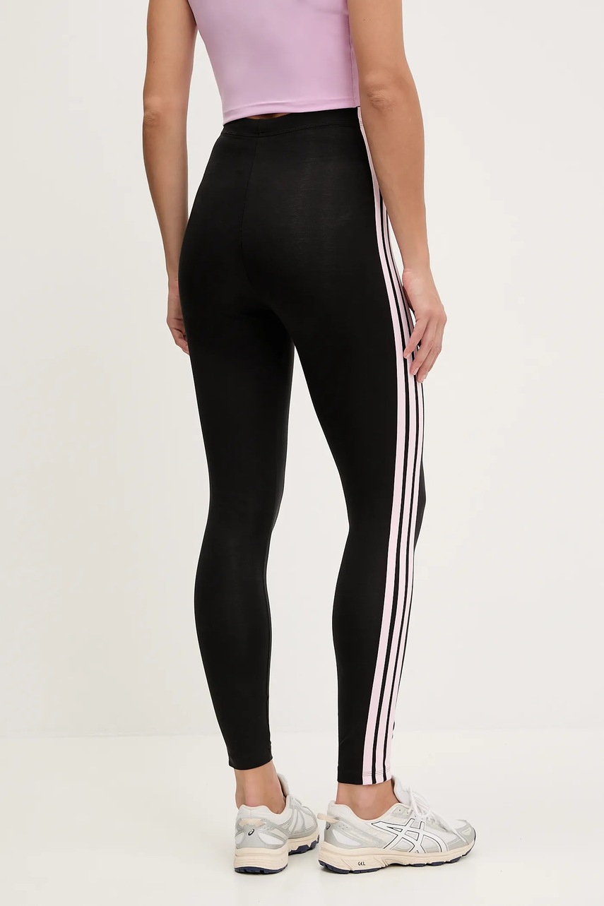 adidas legging Essentials fekete, nyomott mintás, JW1815 termék 2. képe