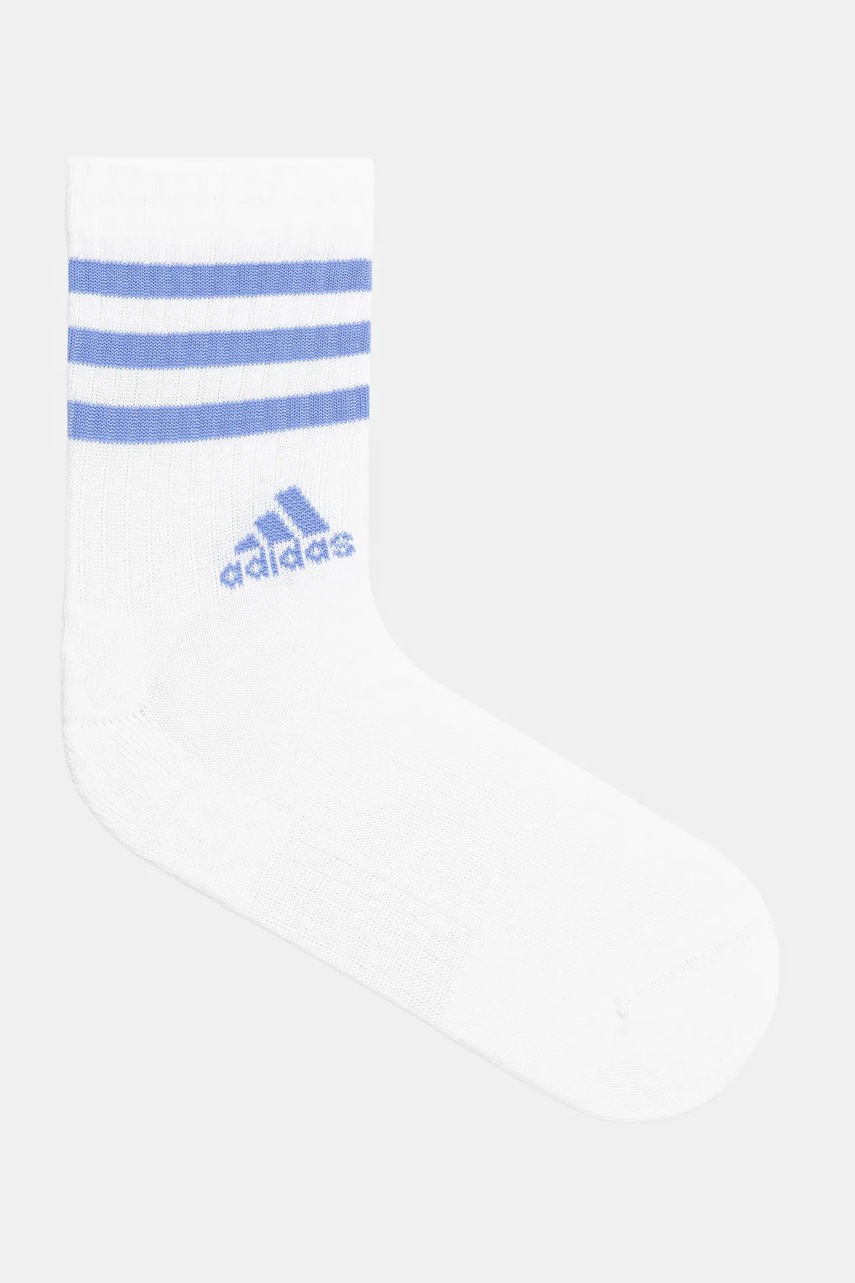 Носки adidas Essentials 3 шт цвет белый JW2766 Носки adidas Essentials 3 шт цвет белый JW2766