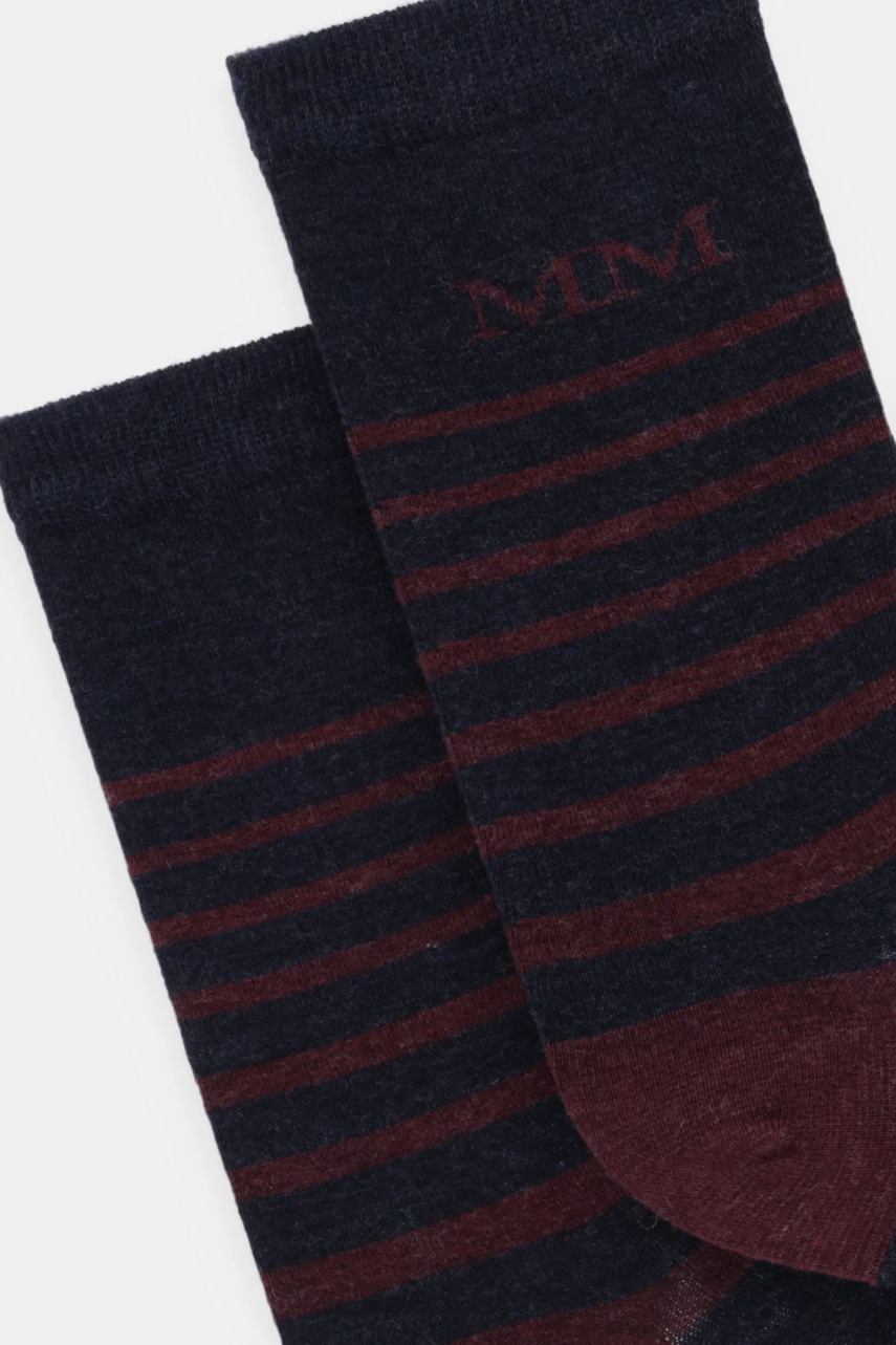 Носки с примесью кашемира MM GERSA цвет синий 2526556018600