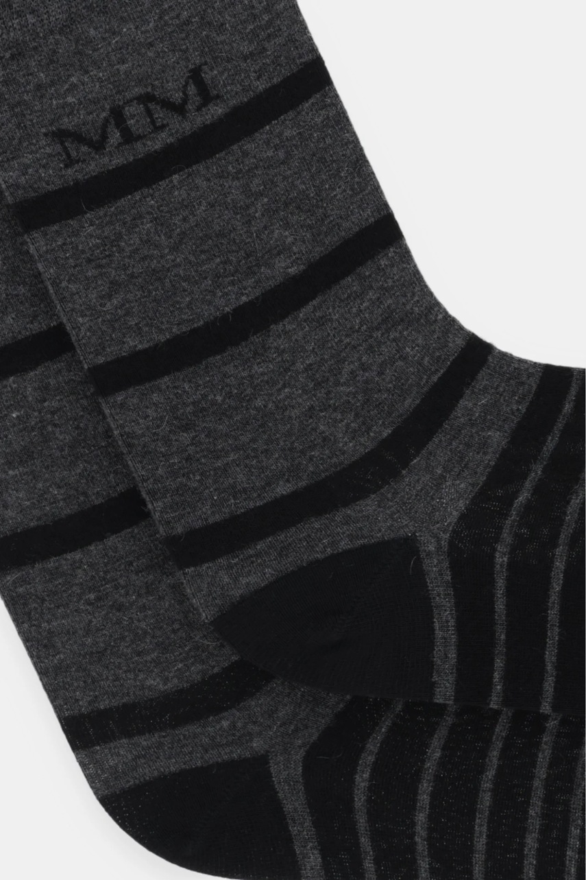 Носки с примесью кашемира MM GERSA цвет серый 2526556018600
