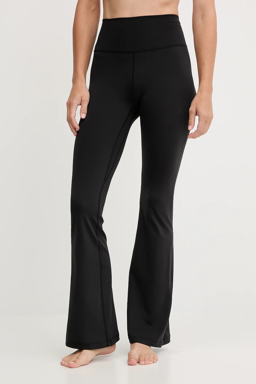 adidas Performance jambiere de yoga All Me culoarea negru, uni, JW7588