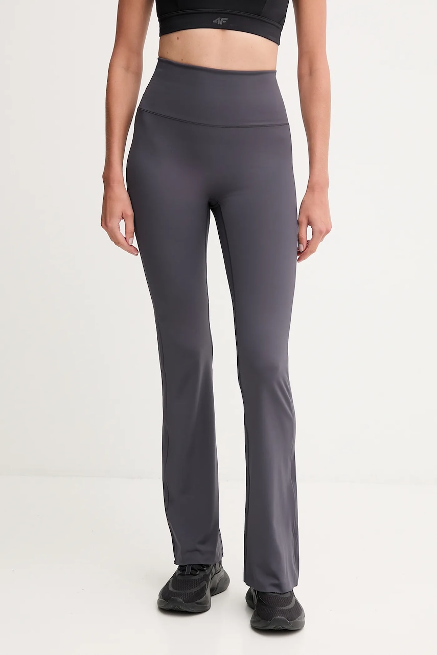 Hummel jambiere de yoga culoarea gri, uni, 230454
