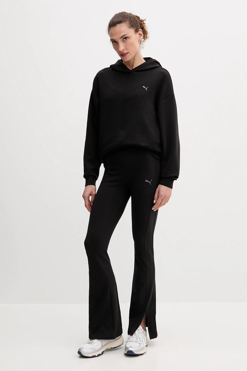Спортивные штаны Puma цвет чёрный однотонные 688156