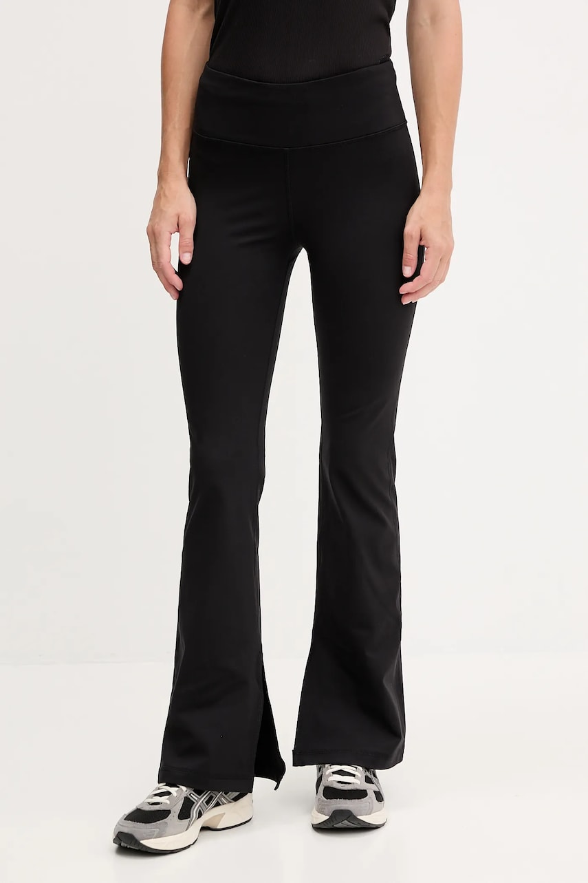 Dkny colanți culoarea negru, uni, DP5P3387