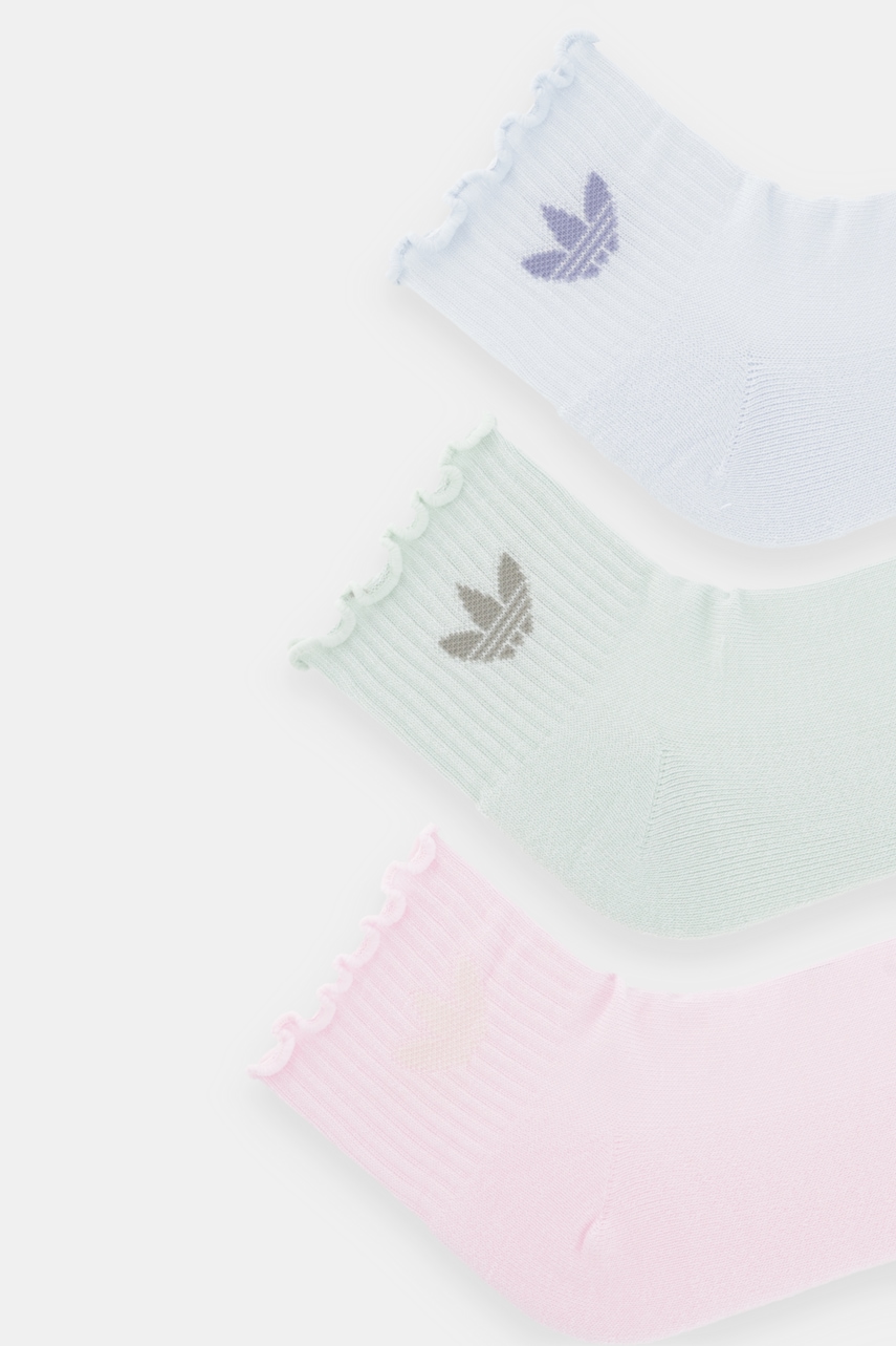 Носки adidas Originals 3 шт цвет розовый KC8728 Носки adidas Originals 3 шт цвет розовый KC8728