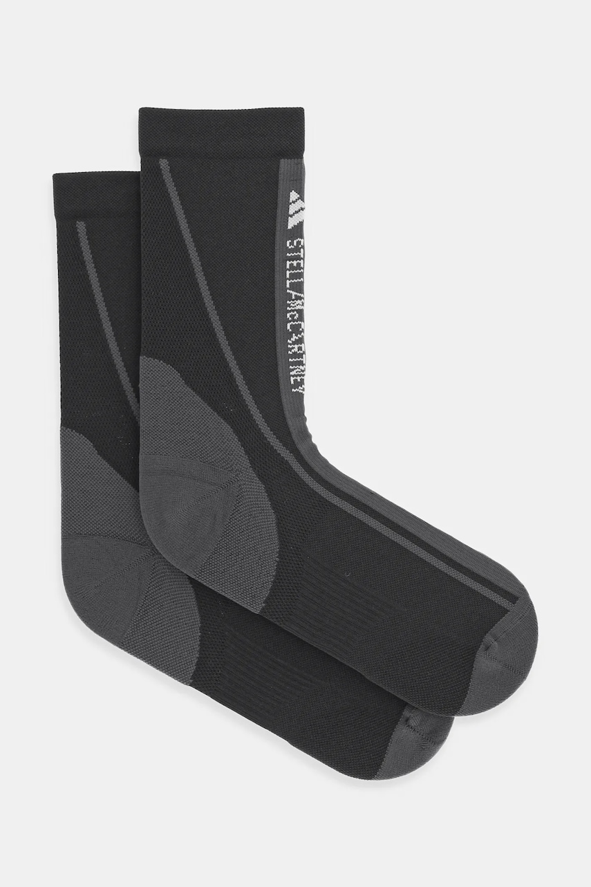adidas by Stella McCartney șosete culoarea negru, JY4200