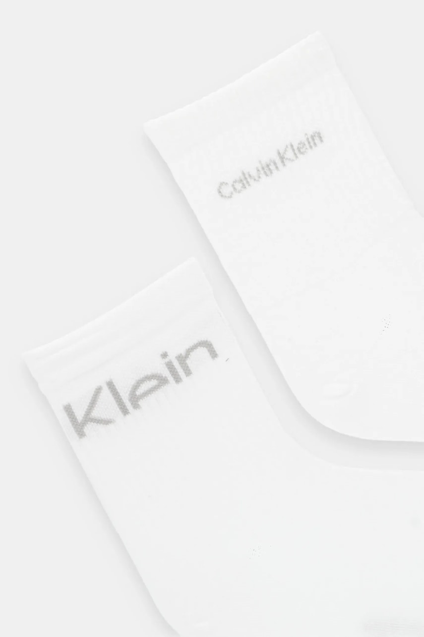 Носки Calvin Klein Jeans 2 шт цвет белый 701235518 Носки Calvin Klein Jeans 2 шт цвет белый 701235518