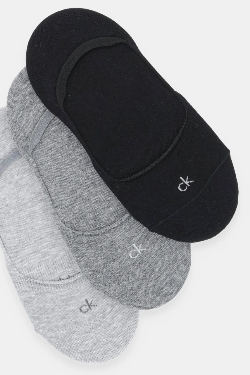 Носки Calvin Klein 3 шт цвет серый 701234371