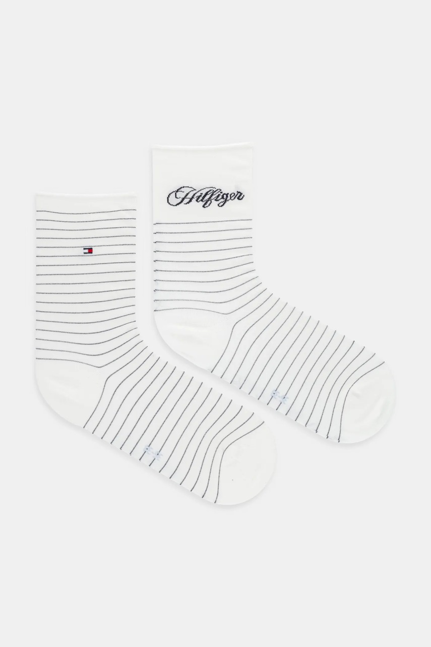 Levně Ponožky Tommy Hilfiger 2-pack bílá barva, 701236455
