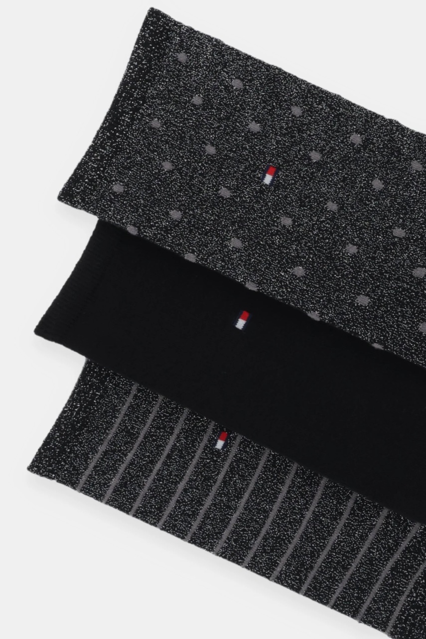 Levně Ponožky Tommy Hilfiger 4-pack černá barva, 701238220