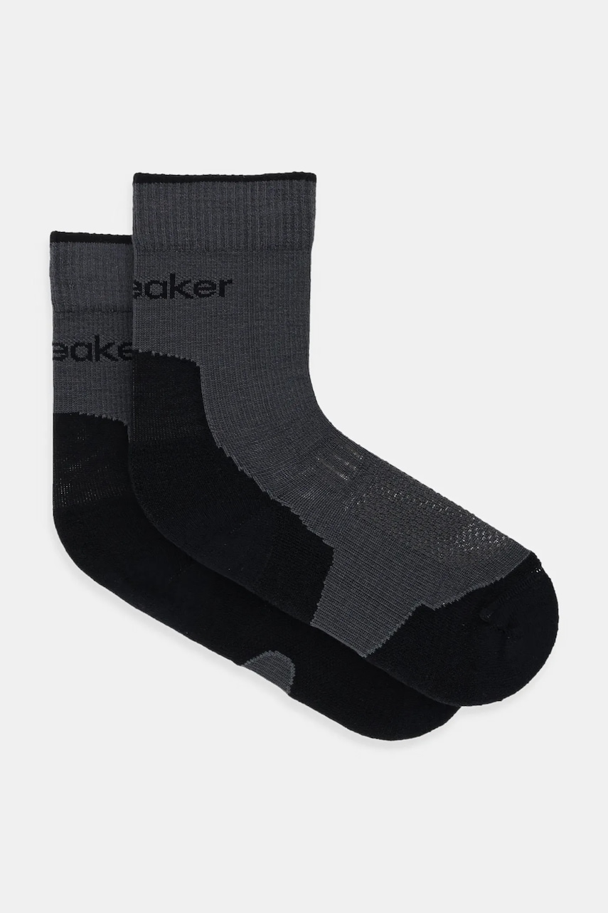 Icebreaker șosete Merino Hike+ Light culoarea negru, IB0A578K0D51
