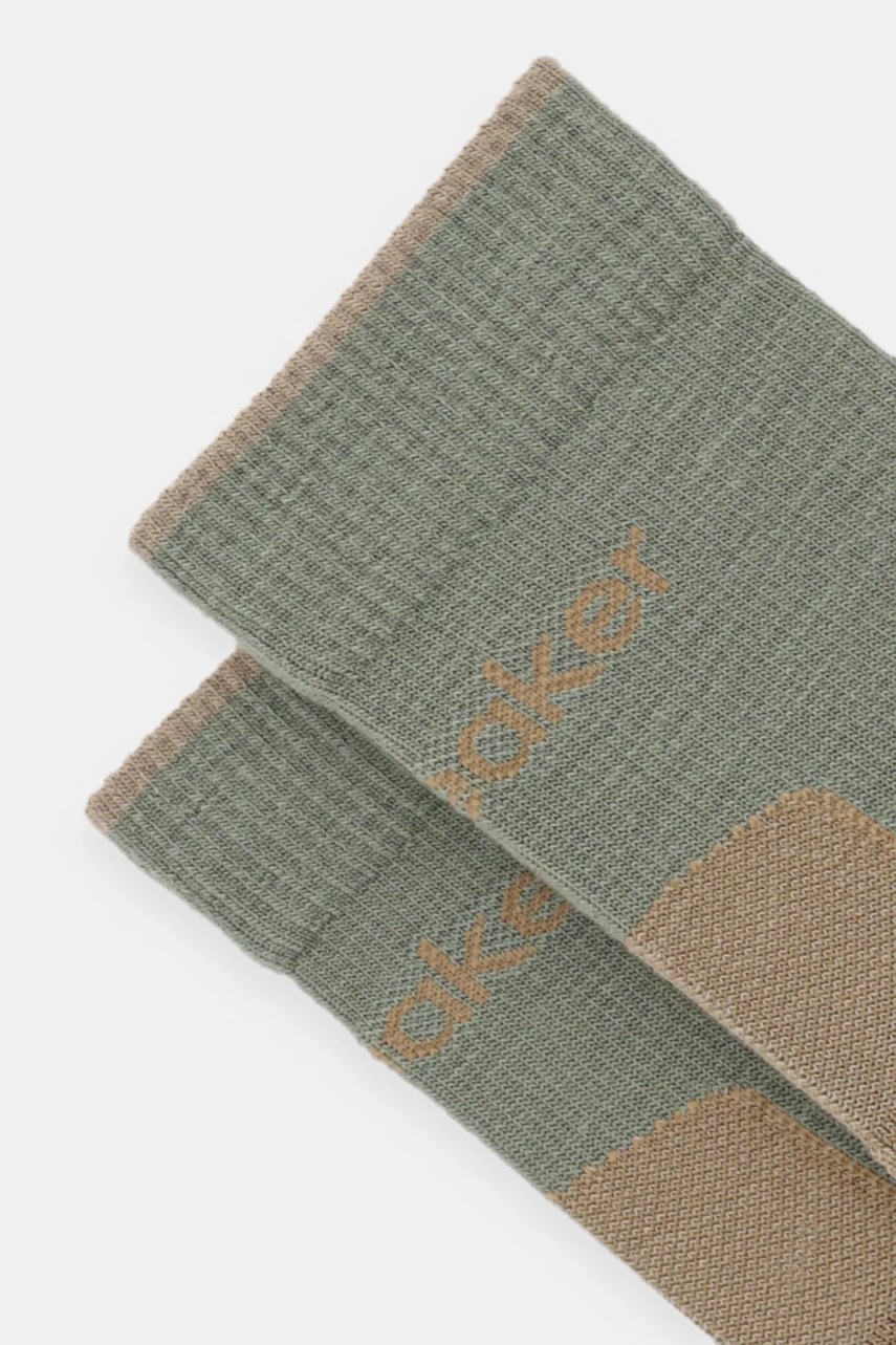 Носки с шерстью Icebreaker Merino Hike+ Light цвет зелёный IB0A578K0HP1