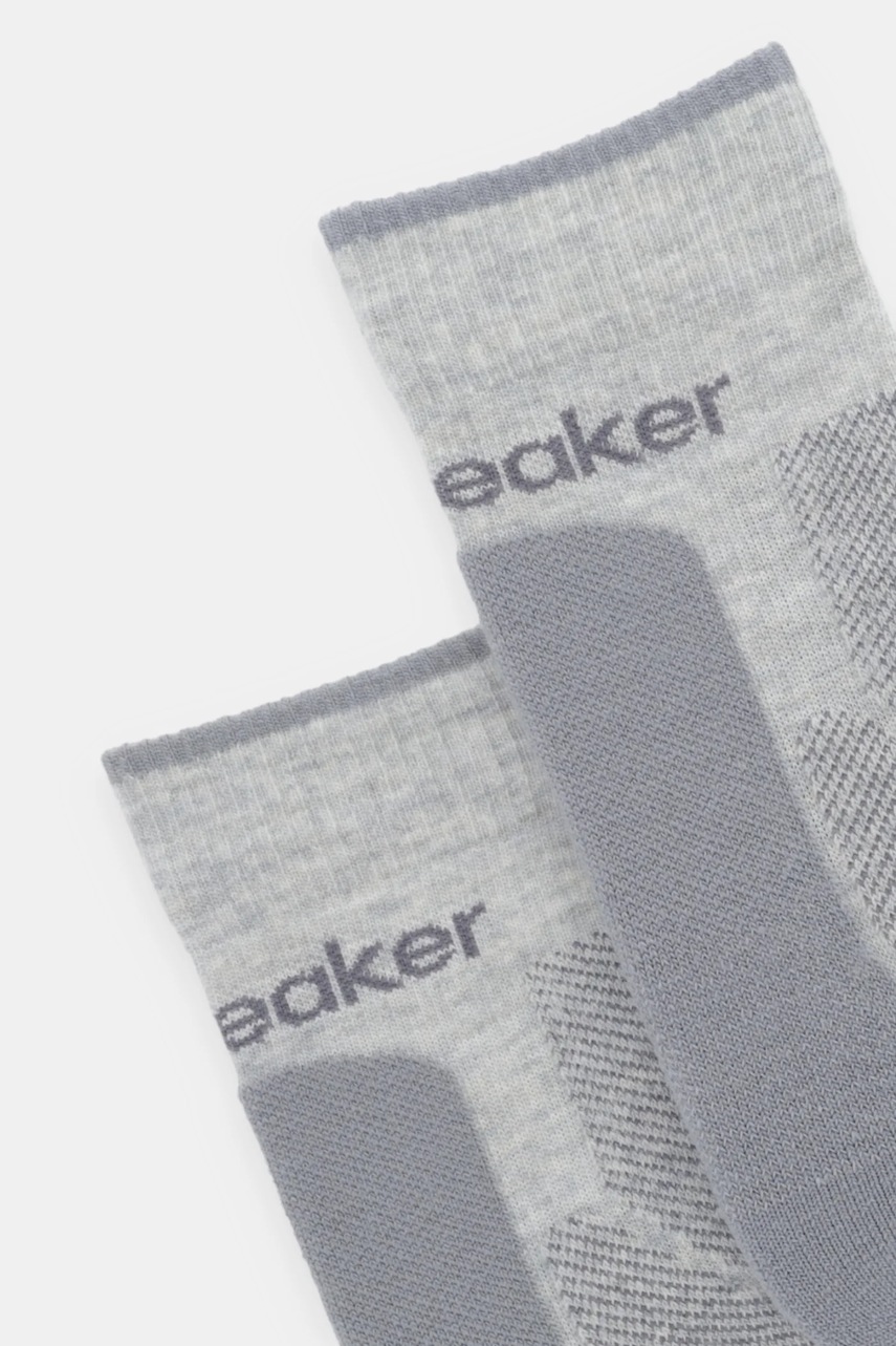 Носки с добавлением шерсти Icebreaker Merino Hike+ Heavy цвет серый IB0A578L0HN1