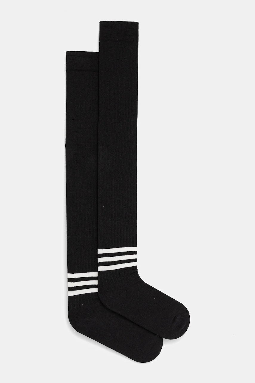 Levně Podkolenky adidas Originals Hi Socks černá barva, KF9709