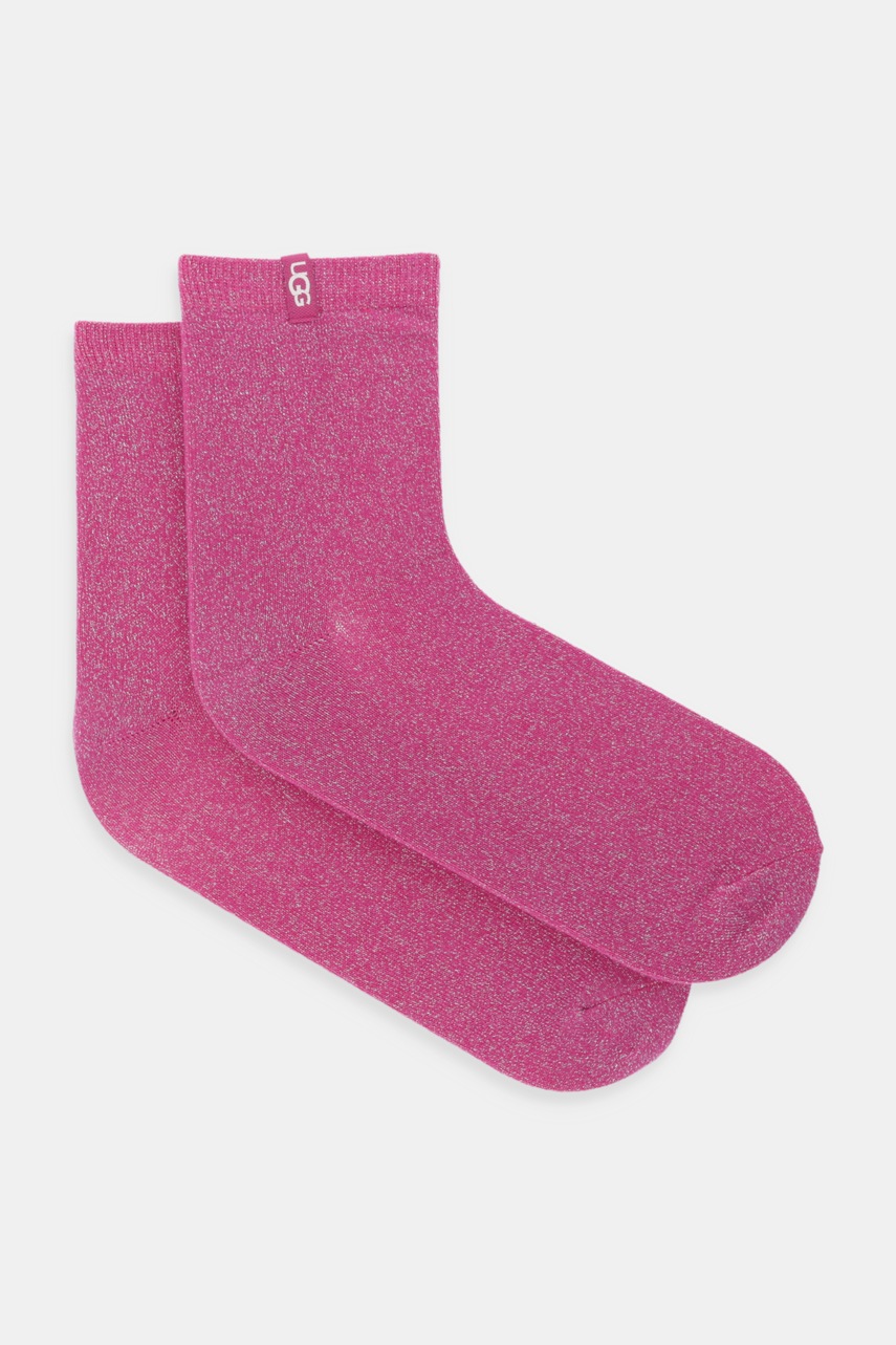 UGG șosete LAVINIA culoarea roz, 1171624