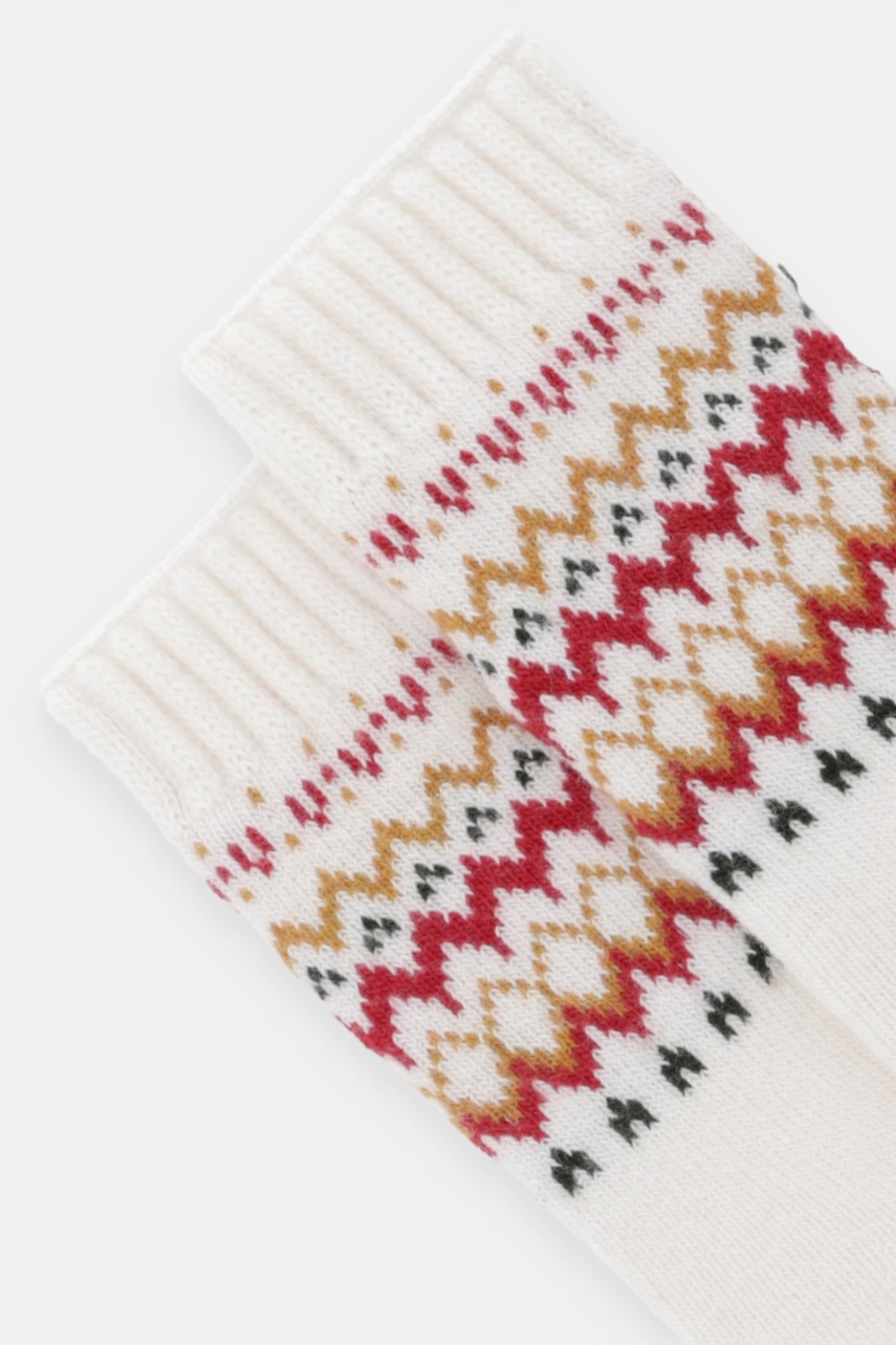 Носки с шерстью Barbour цвет белый LSO0135