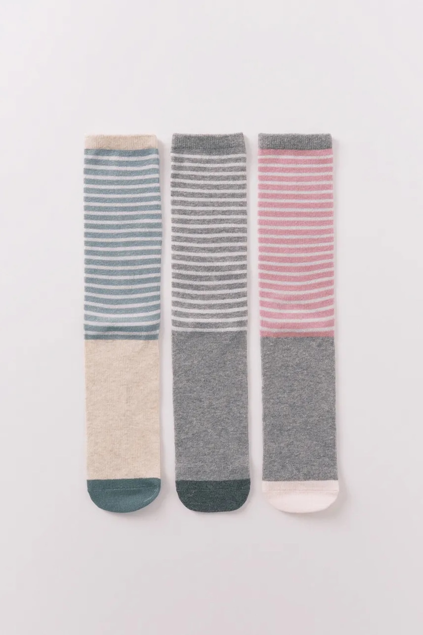 Levně Ponožky women'secret 3-pack zelená barva, 4482711