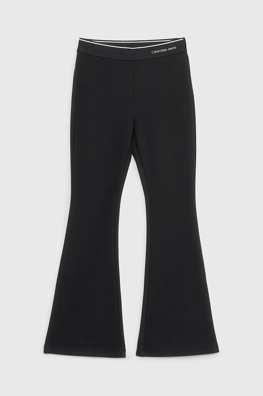 Брюки Calvin Klein Jeans цвет чёрный однотонные IG0IG02292