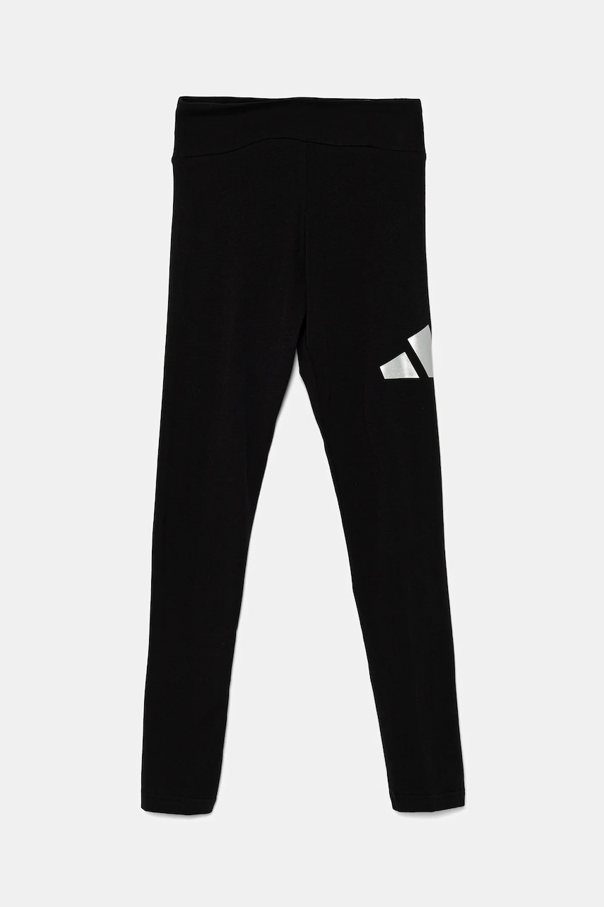 adidas leggins copii culoarea negru, cu imprimeu, JN2228