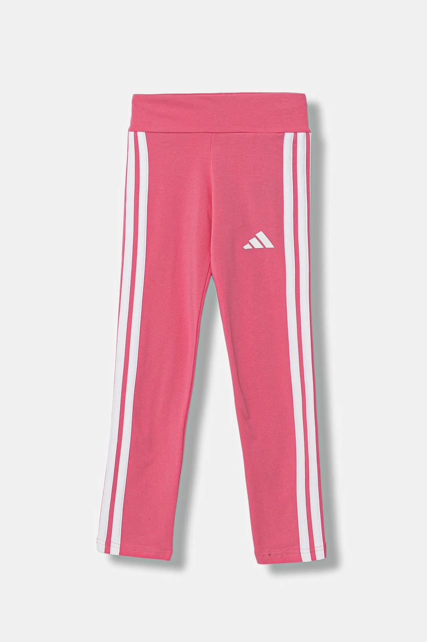 adidas leggins copii culoarea roz, cu imprimeu, JV7319