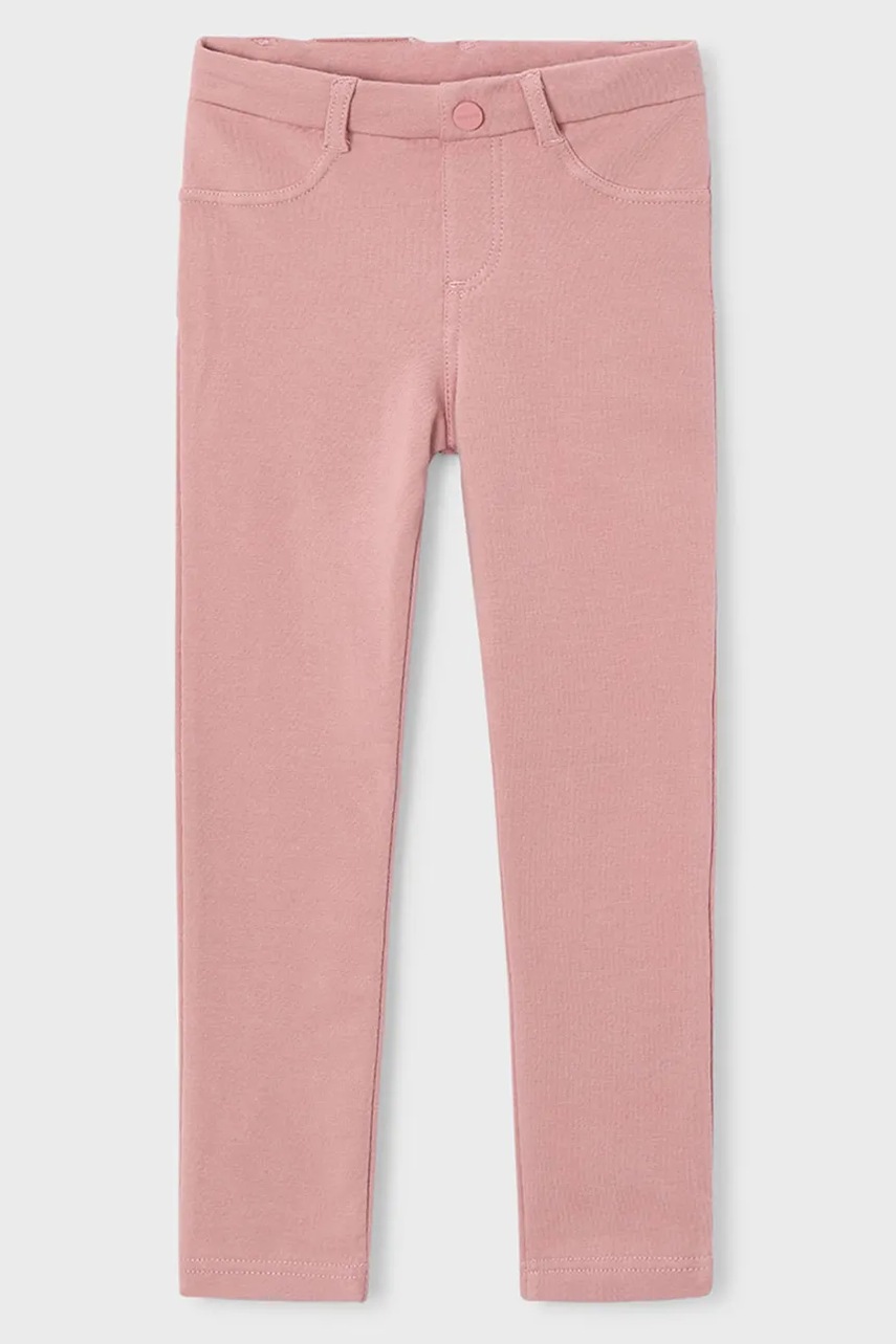 Mayoral leggins copii culoarea roz, uni, 511