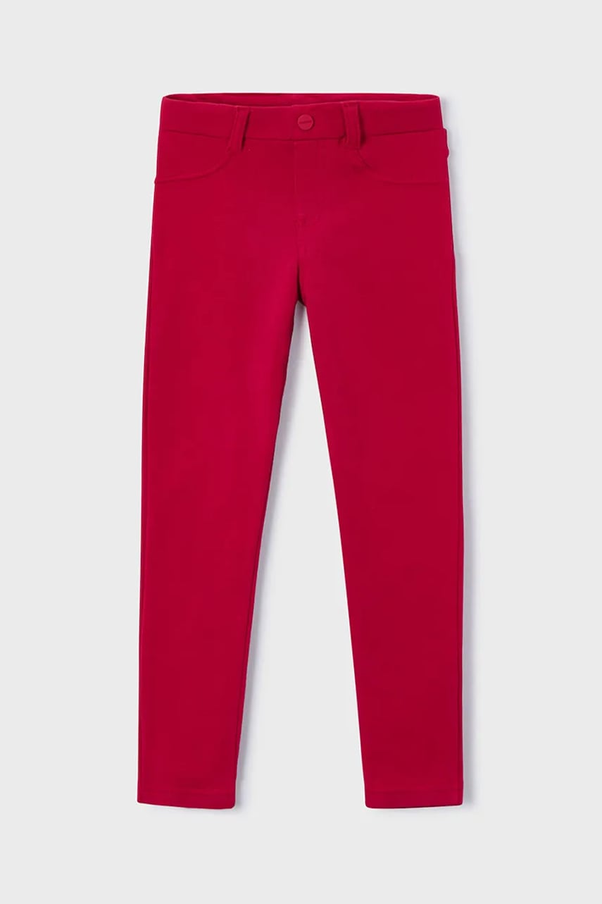 Mayoral leggins copii culoarea roșu, uni, 511