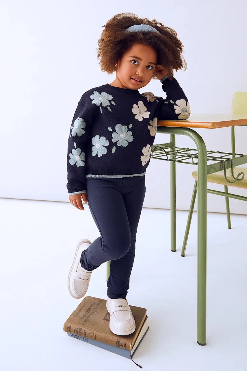 Mayoral leggins copii culoarea bleumarin, uni, 511