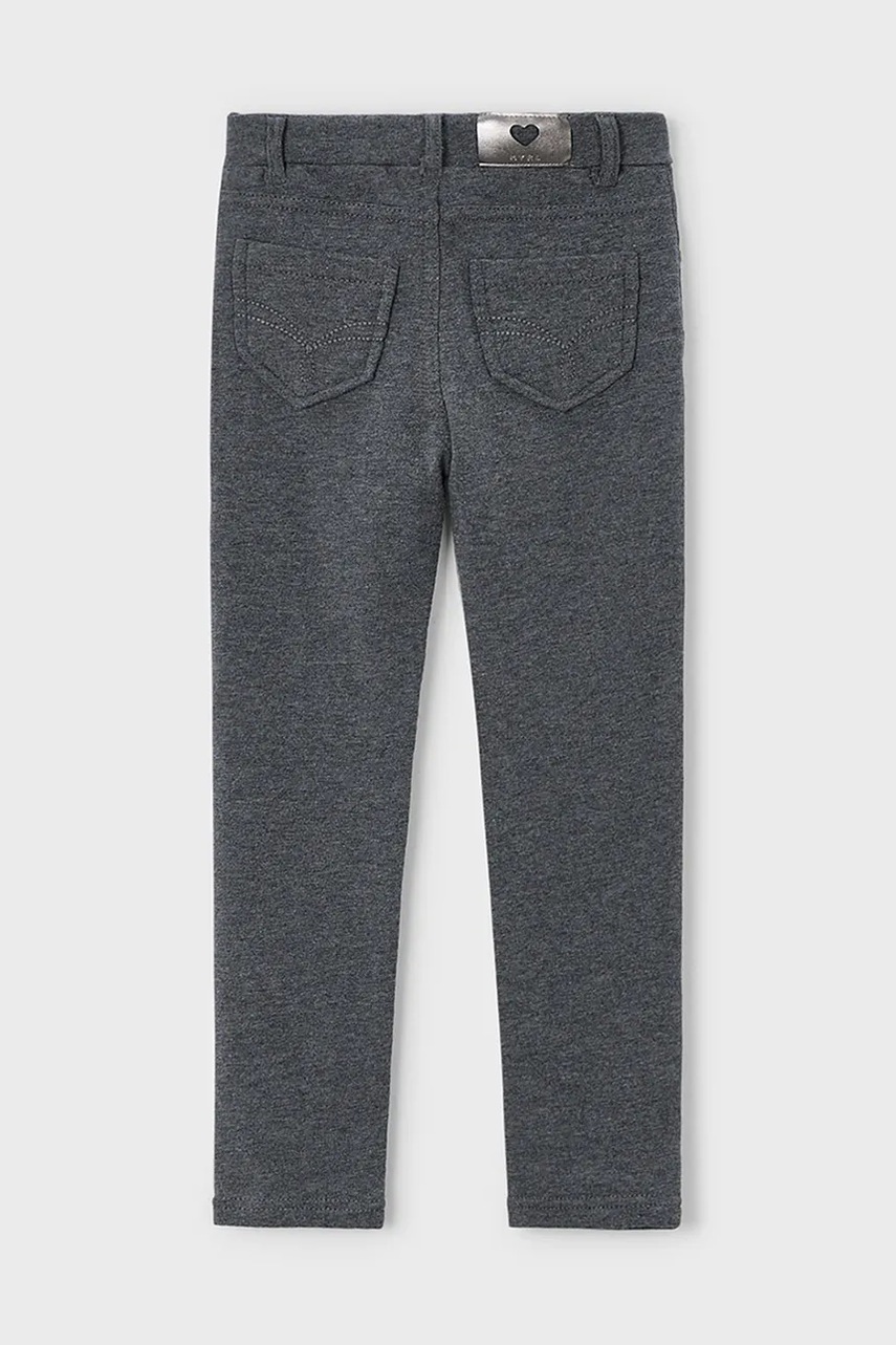 Детские леггинсы Mayoral цвет серый однотонная 511