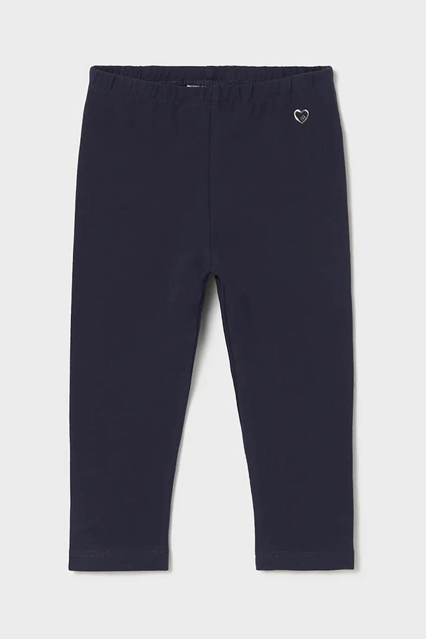 Детские леггинсы Mayoral 2 шт цвет синий однотонная 702 Детские леггинсы Mayoral 2 шт цвет синий однотонная 702