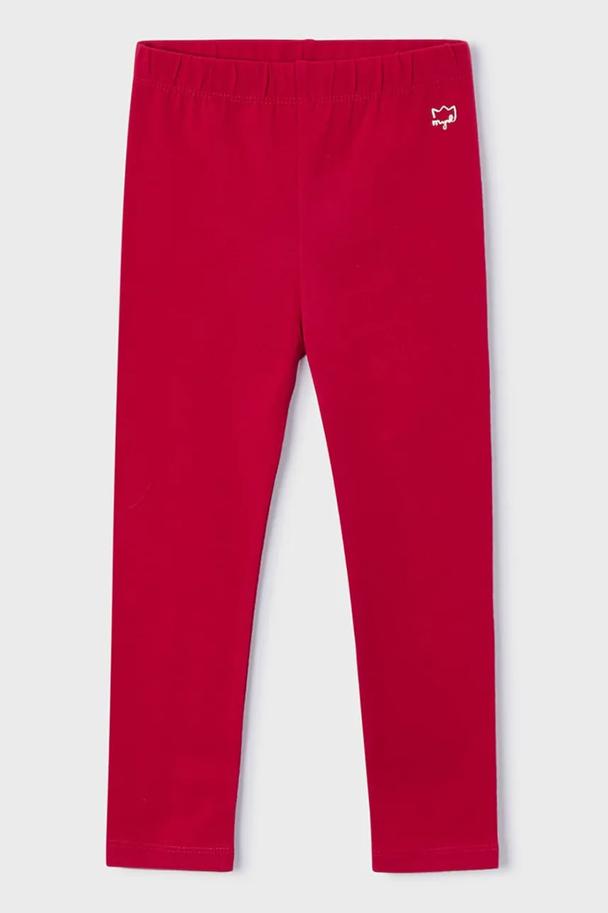 Mayoral leggins copii culoarea roșu, uni, 717
