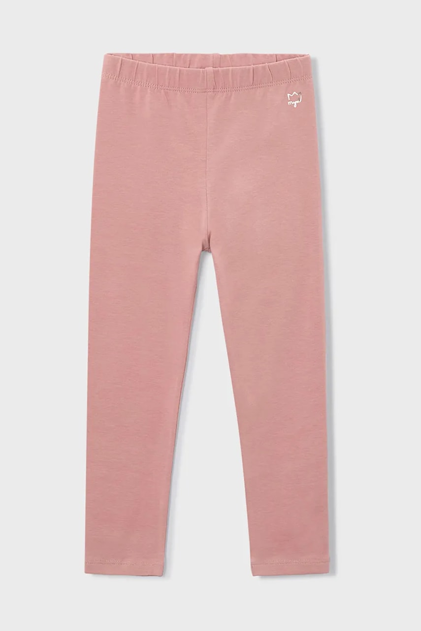 Mayoral leggins copii culoarea roz, uni, 717
