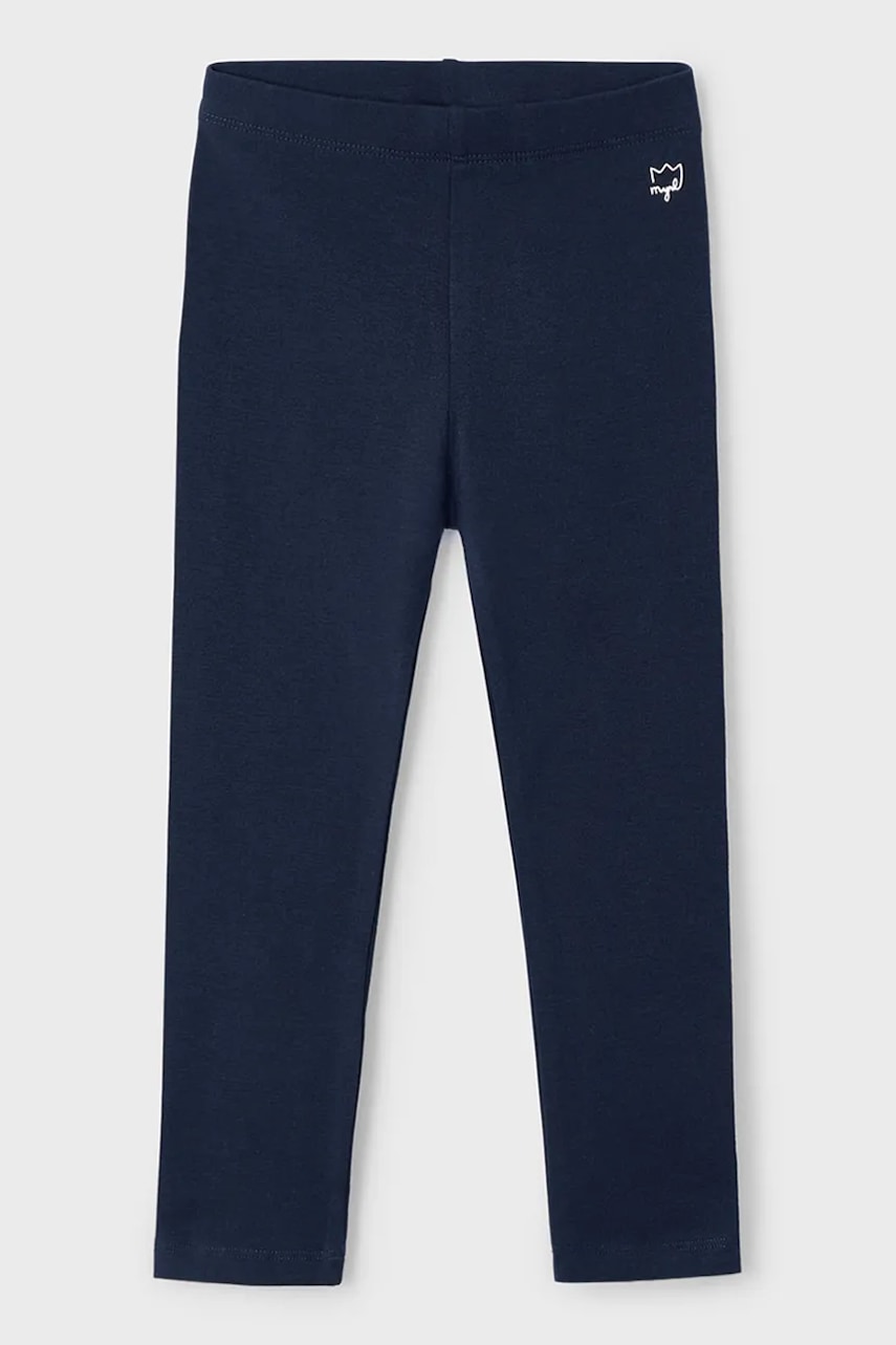 Mayoral leggins copii culoarea bleumarin, uni, 717