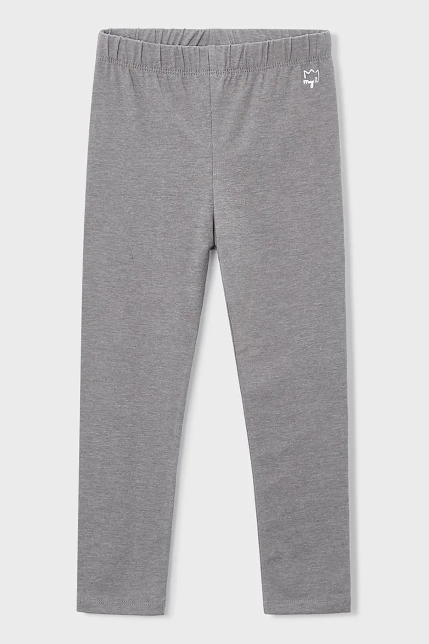 Mayoral leggins copii culoarea gri, uni, 717