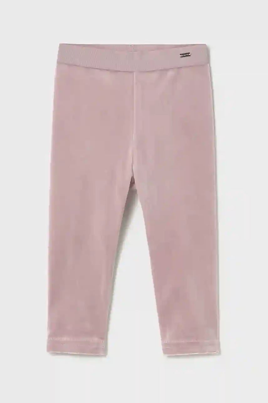 Mayoral leggins bebe culoarea roz, uni, 727