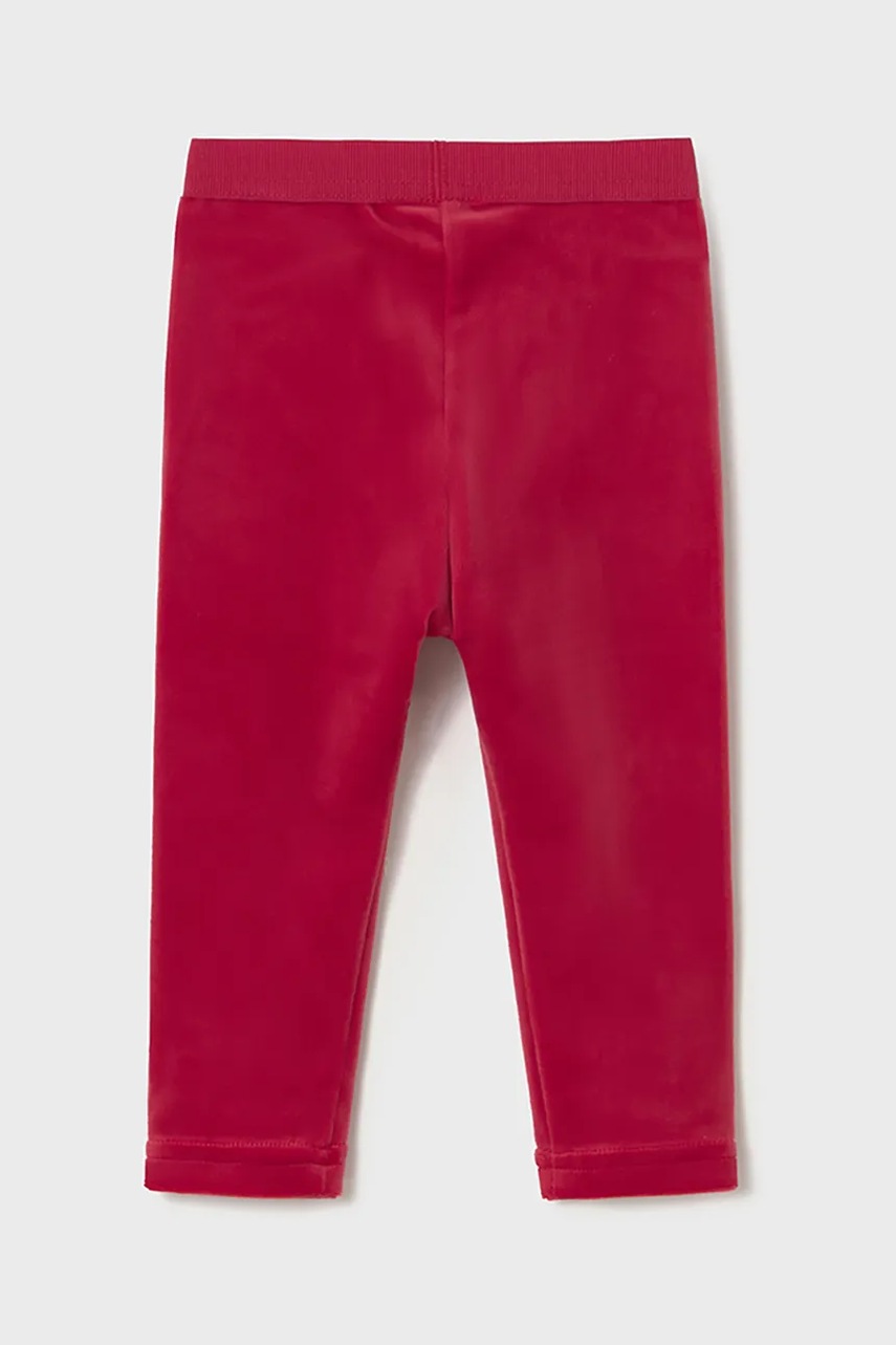 Леггинсы для младенцев Mayoral цвет красный однотонная 727